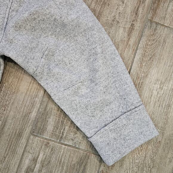 Madewell Jacket Women’s XL Relaxed Mockneck Double-Face Knit Gray Hip-Length NEW - Picture 12 of 12